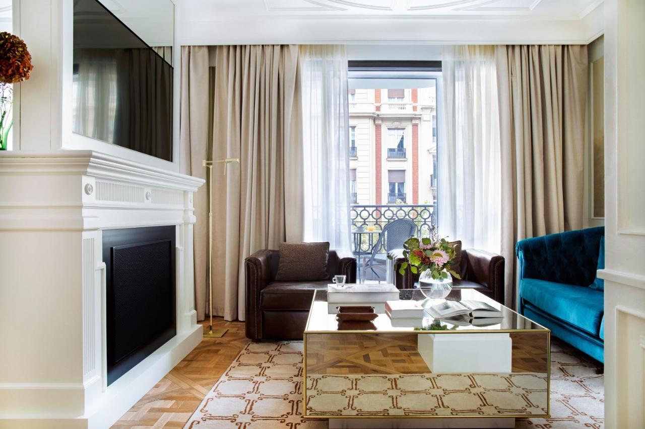 Bless Hotel Madrid - The Leading Hotels Of The World Εξωτερικό φωτογραφία A living room in a suite at the Mandarin Oriental, Paris