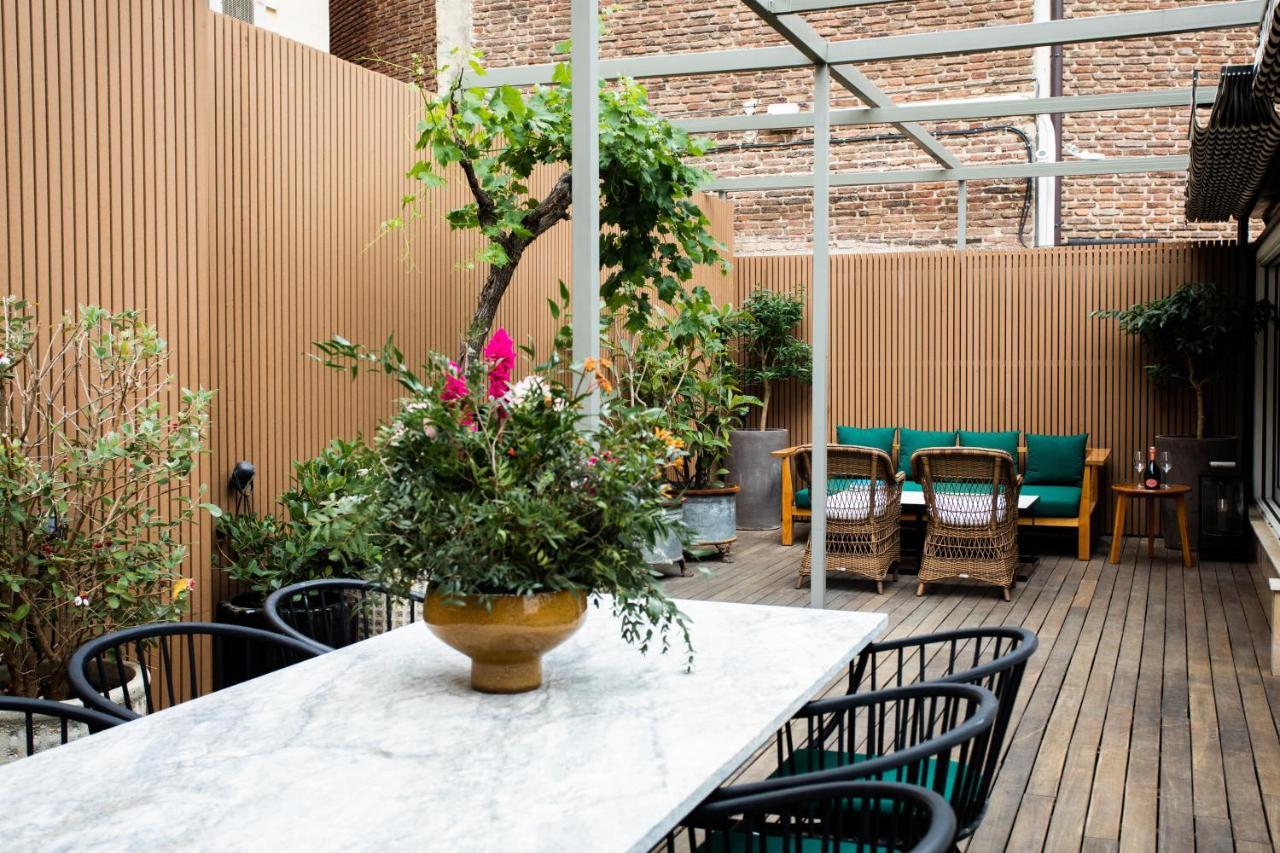 Bless Hotel Madrid - The Leading Hotels Of The World Εξωτερικό φωτογραφία The garden at the hotel