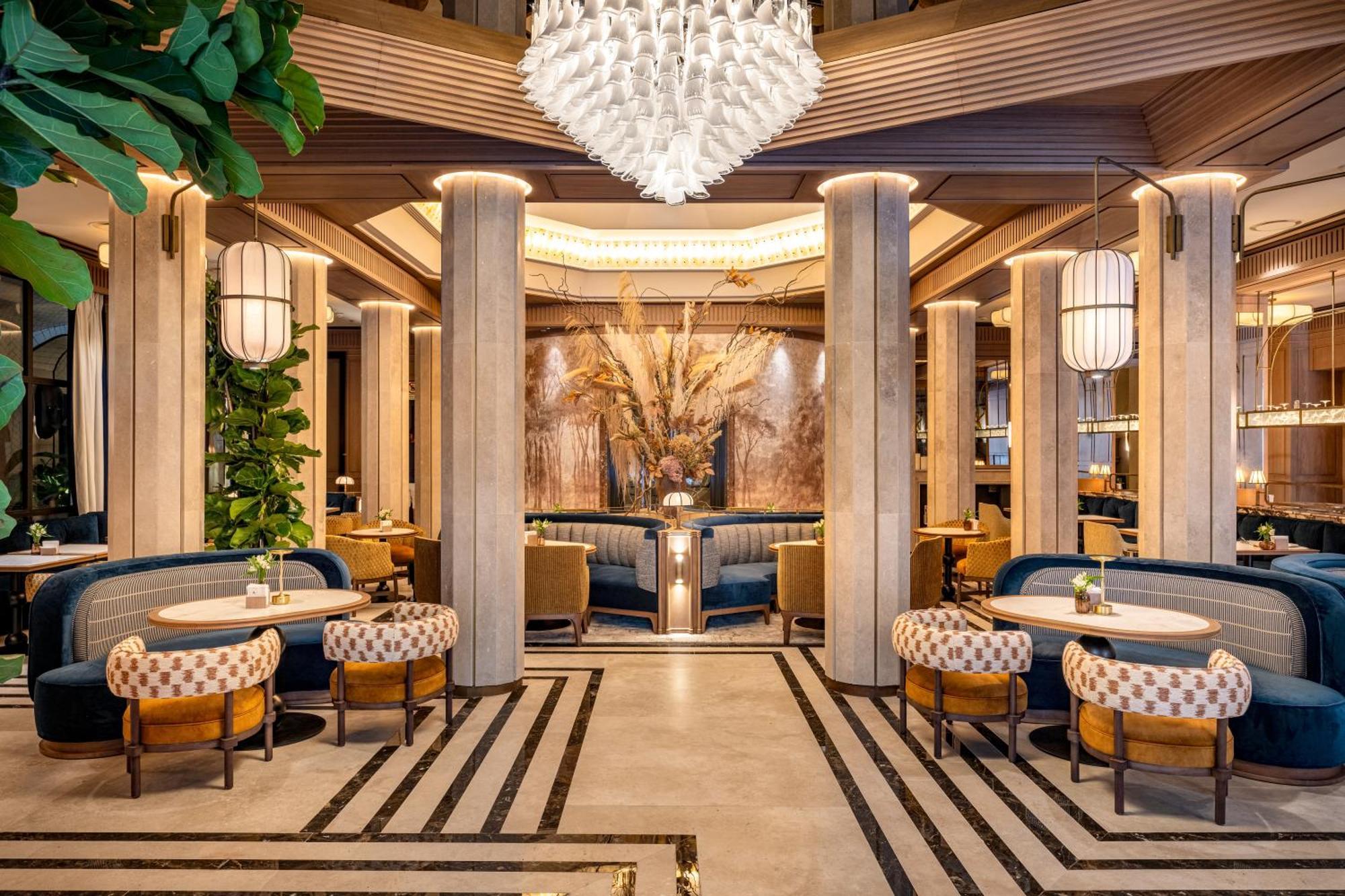 Bless Hotel Madrid - The Leading Hotels Of The World Εξωτερικό φωτογραφία The interior of the restaurant